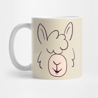 Llama Face Mug